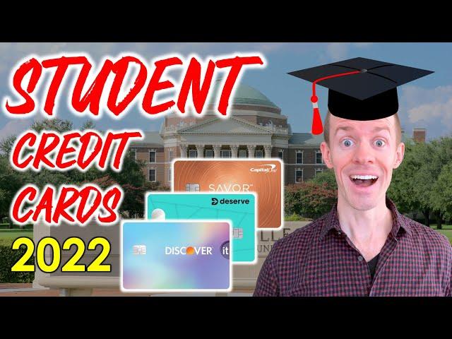 5 BEST Credit Cards For COLLEGE STUDENTS 2022! (Best Student Credit Cards)