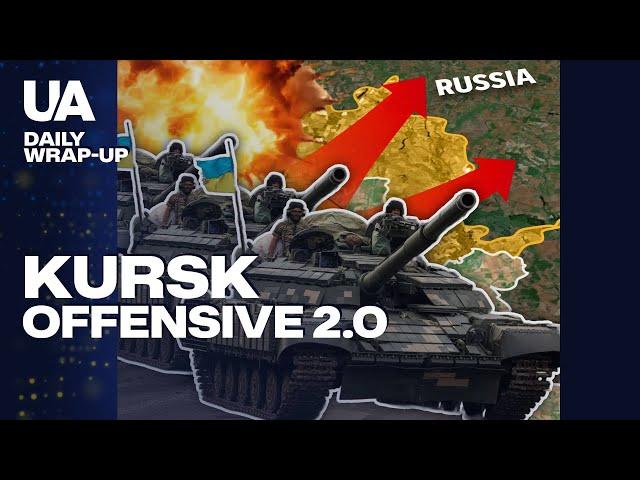 Ukrainian Forces Re-launched the Kursk Offensive