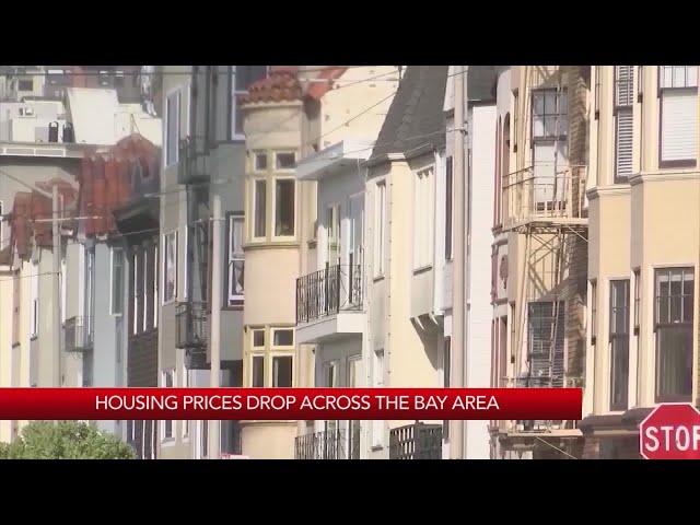 Housing prices drop across the Bay Area