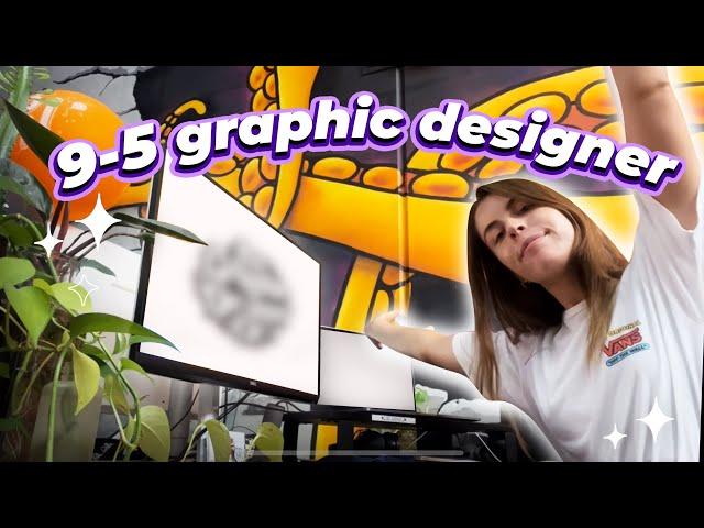 Day in the life of a Graphic Designer | Working in an agency 