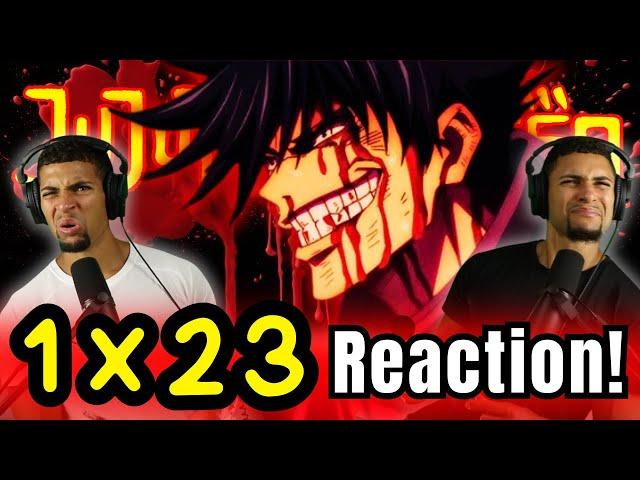 MEGUMI IS FERAL!! | Jujutsu Kaisen 1x23 REACTION!! "The Origin of Blind Obedience, Part 2"