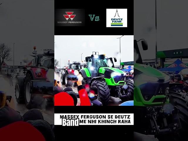 massey FERGUSON ke sath kya ho gaya/deutz fahr band me nhi khinch Paya ##tractorpulling #tochanking