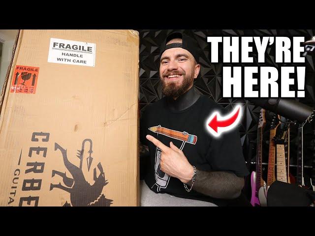 UNBOXING MY SIGNATURE GUITAR!