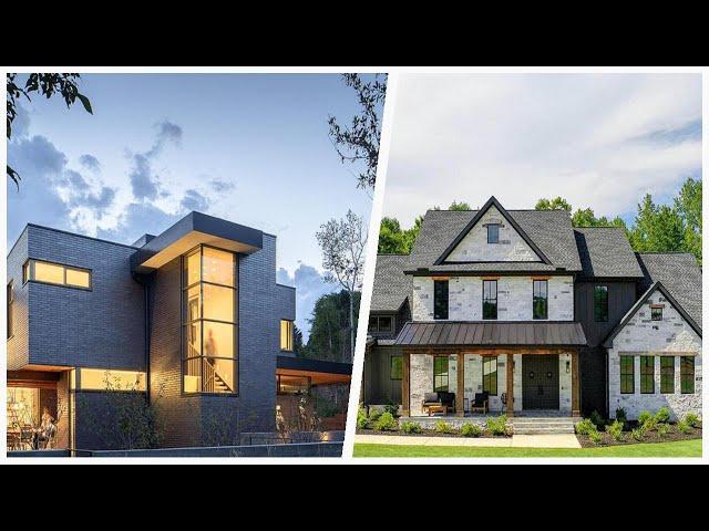 75 Beautiful Black Brick Exterior Home Design Ideas #466 