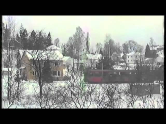 Oslo Vestlige baner med nytt og gammelt februar 1988