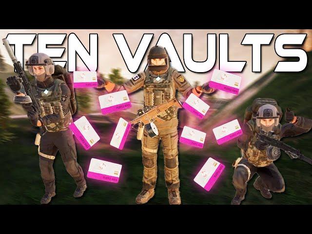 HOW MUCH  can we make from TEN VAULTS IN A ROW