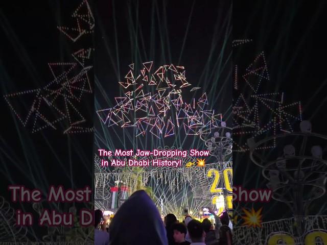 1000+ Drones, 1 Unforgettable Night in Abu Dhabi!  #abudhabi #uae #dronevideo