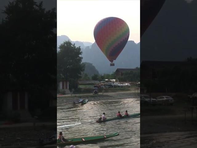 라오스여행 방비엥 남송강 Nam Song River, Vang Vieng, Laos Travel