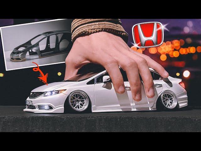 From Stock to Stance : Honda Civic FB7 Diecast Detailing