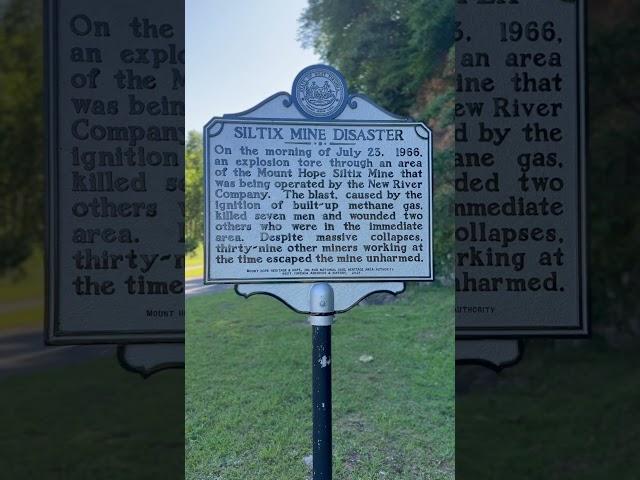 Siltix Mine Disaster:Mt Hope, West Virginia.