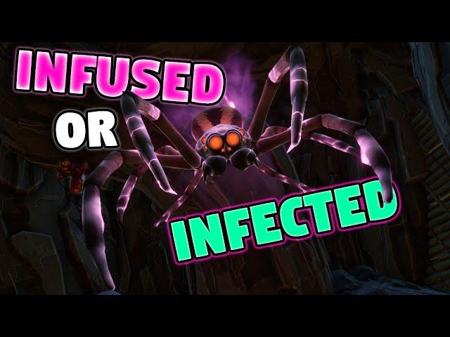 Infused Wolf Spider Fights Infected - Grounded 1.4 New Game+