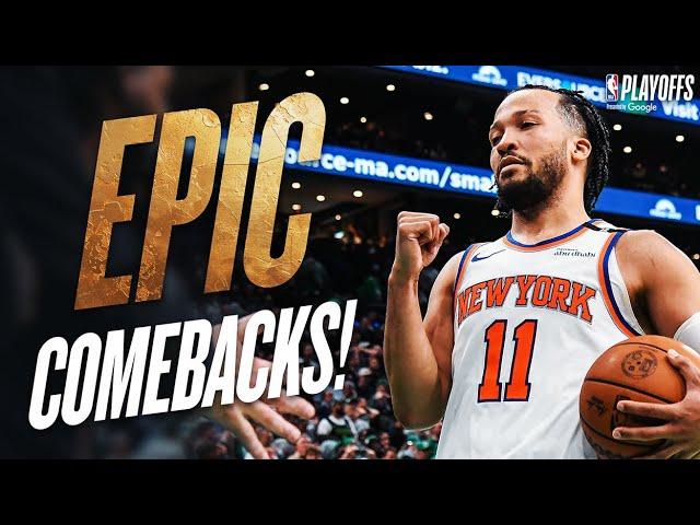 The Knicks Have THREE EPIC 20-PT Comebacks This Postseason! 
