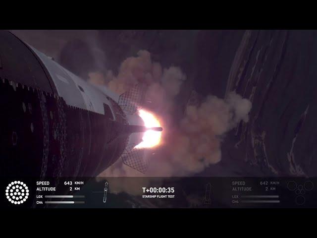 FULL LAUNCH! SpaceX Starship Flight 5