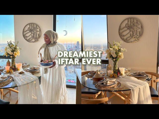 Hosting The Dreamiest Iftar Night EVER! | Greek-Inspired Meal! | The Ramadan Daily | Aysha Harun