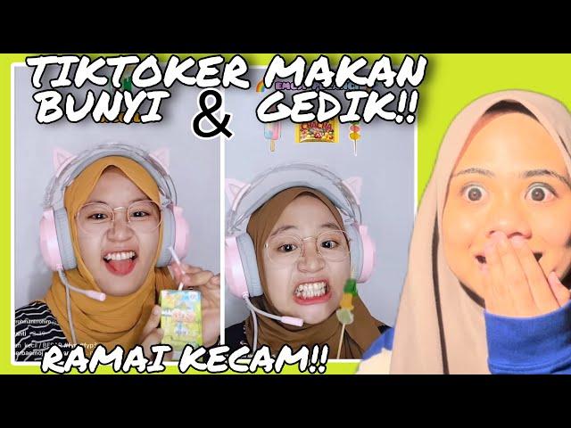 TIKTOKER MAKAN BERBUNYI & GEDIK RAMAI KEC4M‼️ BUAT ORANG MAR4H!!