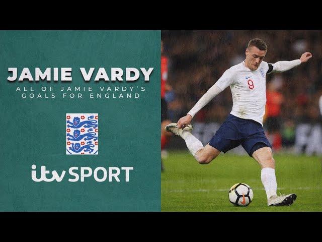 VARDY PARTY | All of Jamie Vardy's goals for England  | ITV Sport