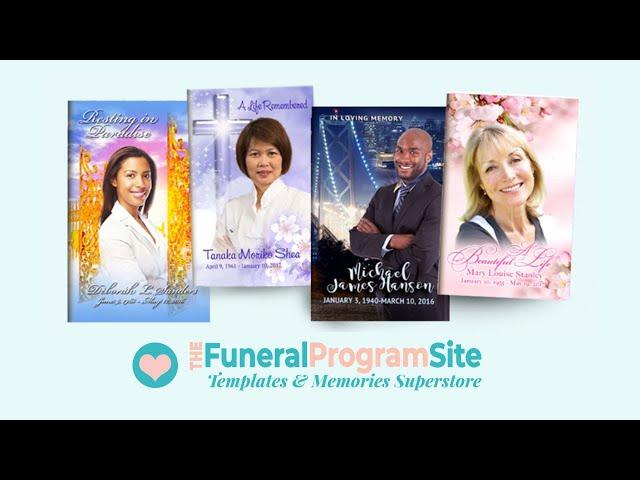 The Funeral Program Site - Funeral Programs