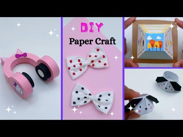 8 Easy Paper craft Ideas / paper craft / miniature craft / how to make Paper craft / Origami Craft