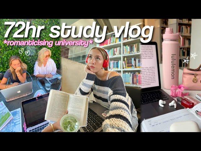 72 HOUR PRODUCTIVE STUDY VLOG | at university in Oxford