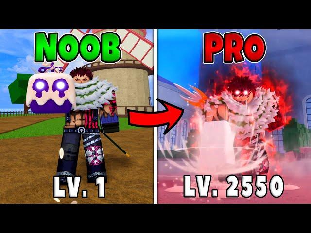 Noob to Max Level as Katakuri With Awakened Dough in Blox Fruits!