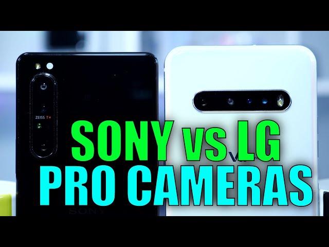 Sony Xperia 1 II vs LG V60: Pro Camera Fight!