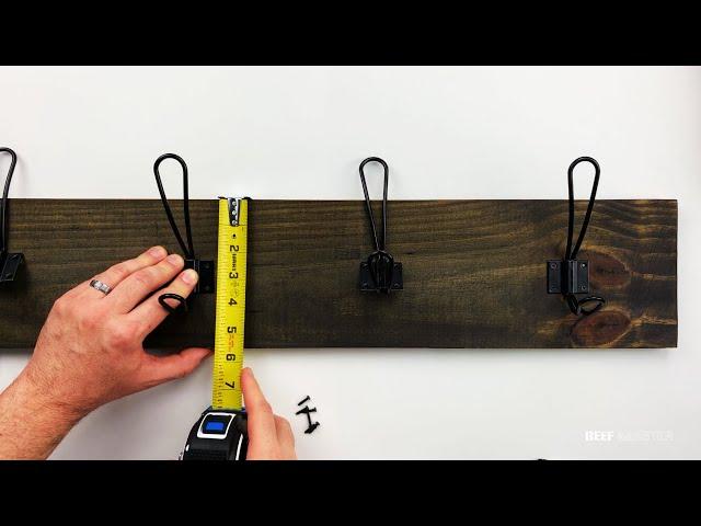 How To Make a Custom Towel Rack