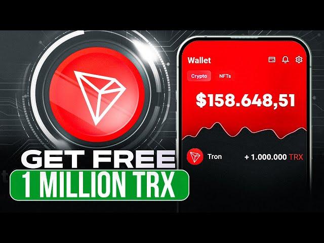 1 Million TRON (TRX) for FREE in 2024