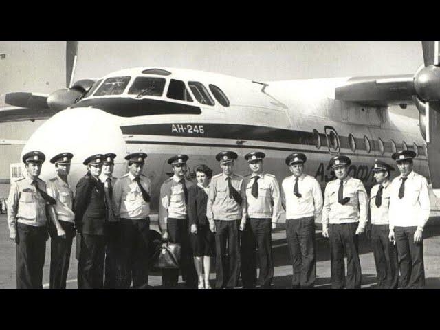 Наш любимый самолет Ан-24. Ставропольский Авиаотряд.