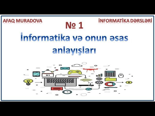 Dərs 1- İnformatika və onun əsas anlayışları