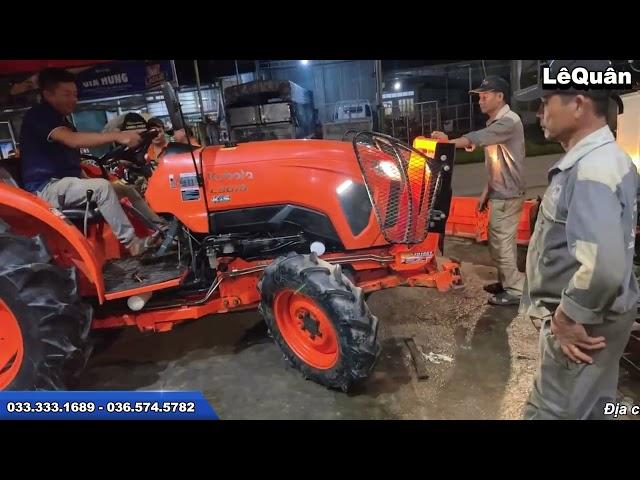 Một cây xe đẹp cho 2 chú từ Hà Tĩnh vào ủng hộ | Kubota L5018 Thái Lan | combo kèm ũi hãng theo máy