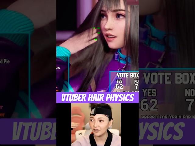 NEXT LEVEL VTuber Hair Physics with the 4090!!