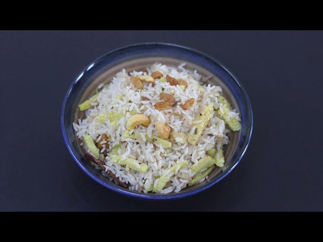 Baby Corn Pulao Recipe - Healthy Dinner Ideas | Skinny Recipes