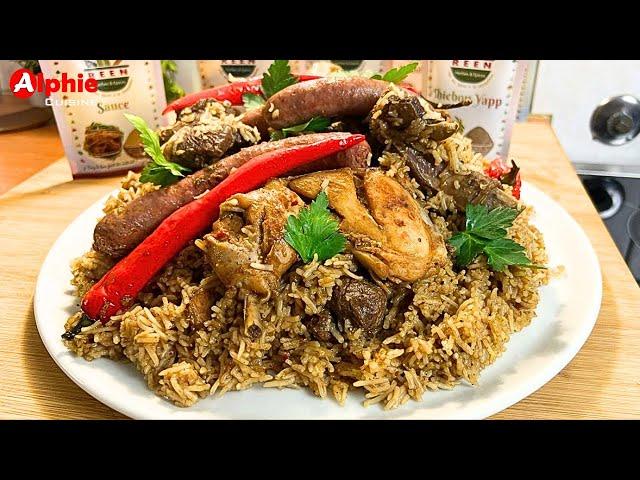 Recette Sénégalaise - Thiebou Yapp akk Guinar bou saff  