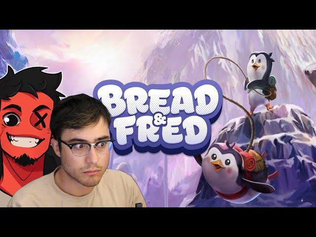 Cartoonz and I beat Bread and Fred.. ( he never got mad once) | Bread and Fred