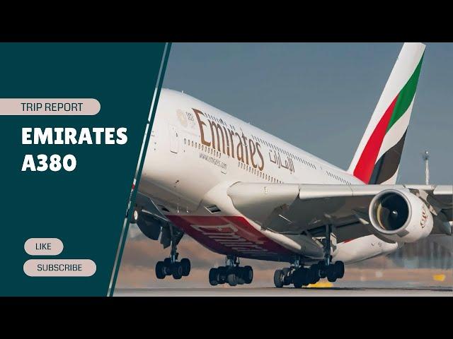 Trip report - Manchester to Dubai then Islamabad - Emirates A380 & B777