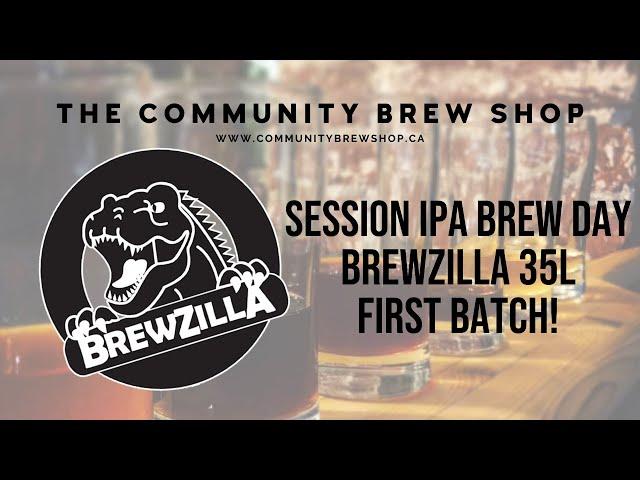 Session IPA Brew Day - Brewzilla 35L - The Community Brew Shop