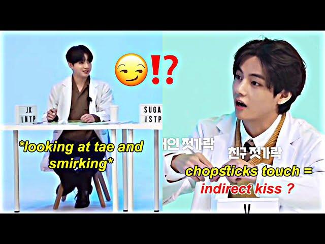 Taekook are the jealous and possessive type of boyfriends; mbti lab 2 [Analysis]