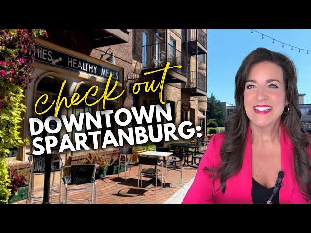 Downtown Spartanburg SC Tour 2024 | Best Restaurants, Bars & Attractions | Living in Upstate SC