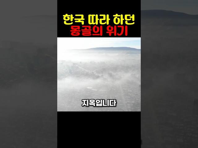 한국 따라 하던 몽골의 위기