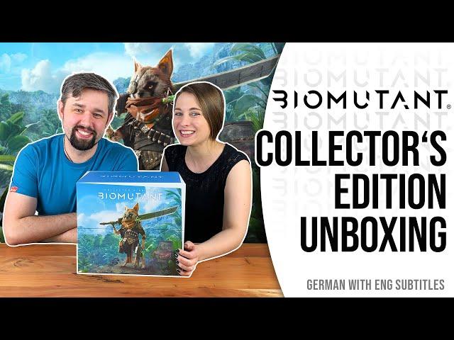 Biomutant COLLECTOR'S EDITION ist richtig nice || Geek Adventures Unboxing [german]