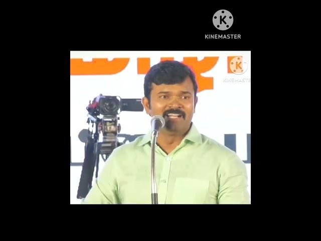 Saatai Duraimurugan comedy thug life about seeman #thuglife #entertainment #ntk #saatai #comedy