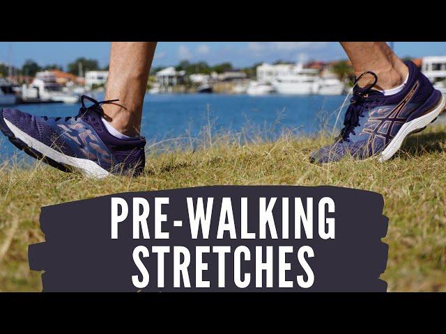 Stretches Before Walking that Lengthen your Stride - Physio Stretch Routine