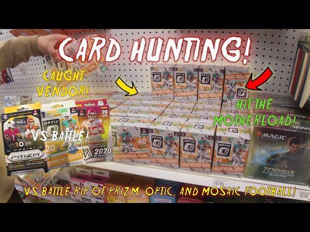 TARGET SPORTS CARD HUNT | HUNTING FOR 2020 PRIZM | MOSAIC VS PRIZM OPTIC RIP | VLOG | NEW GIVEAWAY