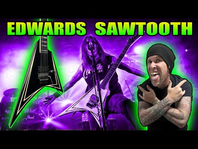 CHILDREN OF BODOM'S ALEXI LAIHO SIGNATURE GUITAR FROM EDWARDS BY ESP LTD