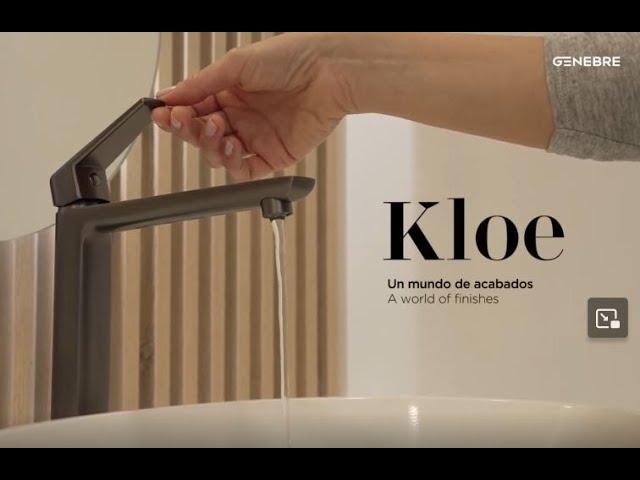 GENEBRE Feel The Water Griferia Baño SERIE KLOE