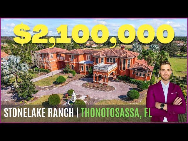 Inside a $2.1M Home in Tampa Luxury Community | Stonelake Ranch