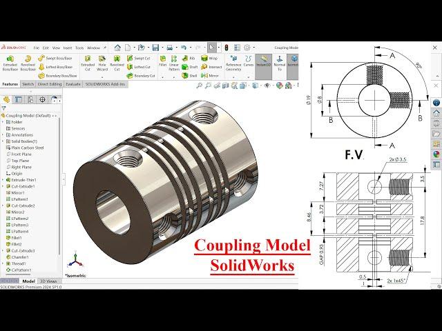 SolidWorks Tutorial-Coupling Modeling