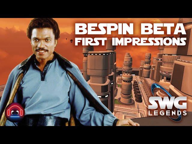 You Won't Believe This Is Possible! - SWG Legends BESPIN First Impressions