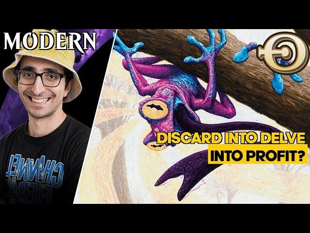 Discard into Delve into PROFIT? | DSK Dimir FrogTide | Modern Challenge | MTGO