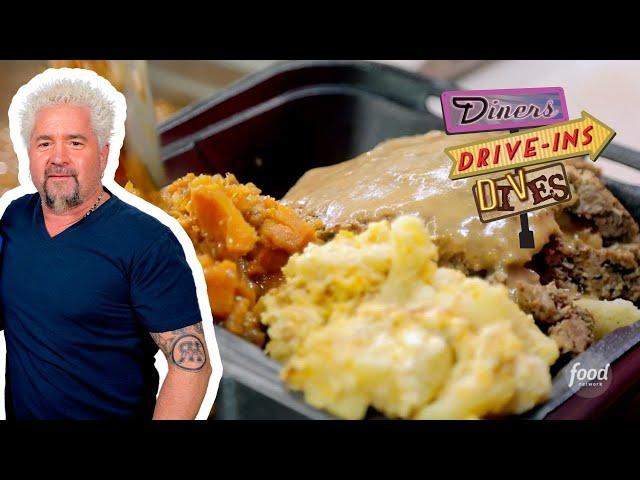 Guy Goes Back for Seconds at Legendary Vegas BBQ Spot | Diners, Drive-Ins and Dives | Food Network